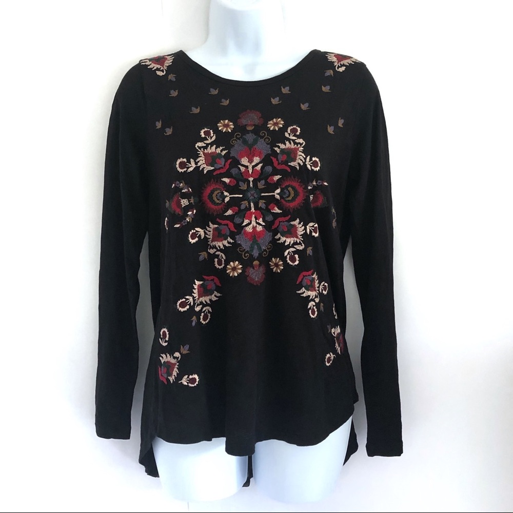 Lucky Brand Embroidered Shirt
